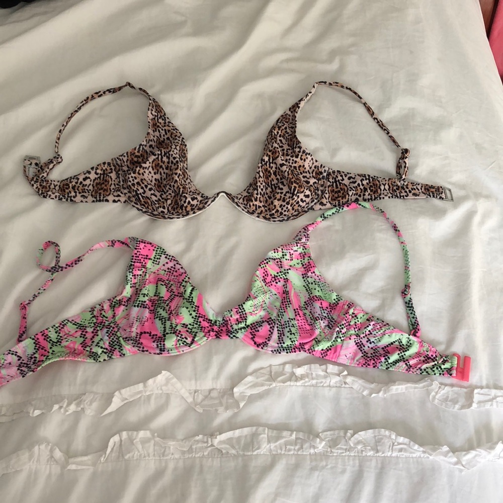 Two wire push up bikinis *PERFECT CONDITION*